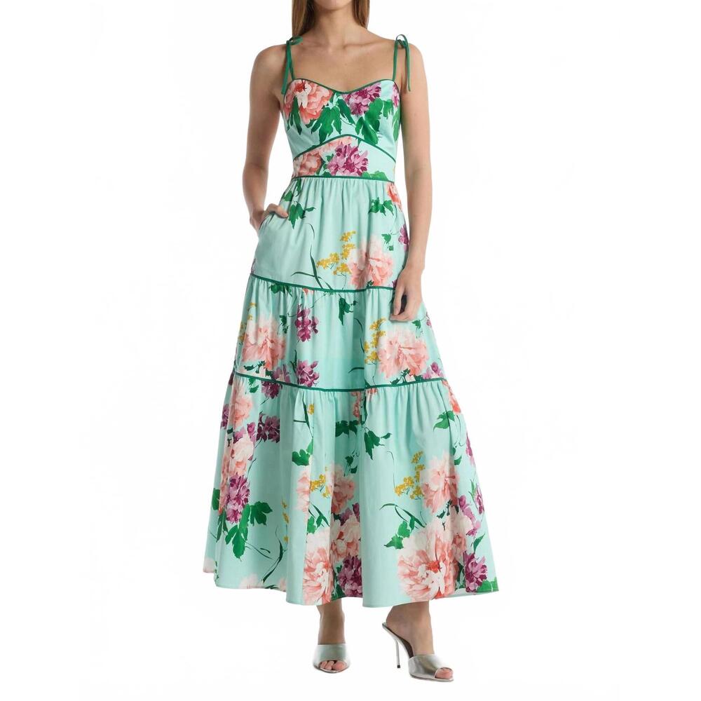 NEW CHRISTY LYNN saphina midi dress in mint tranquility - Picture 1 of 4